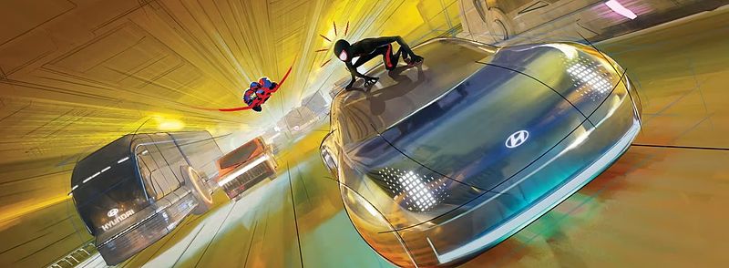 Hyundai und Sony Pictures kooperieren für „Spider-Man: Across the Spider-Verse“ zum dritten Mal